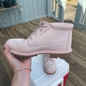Pink Timberlands